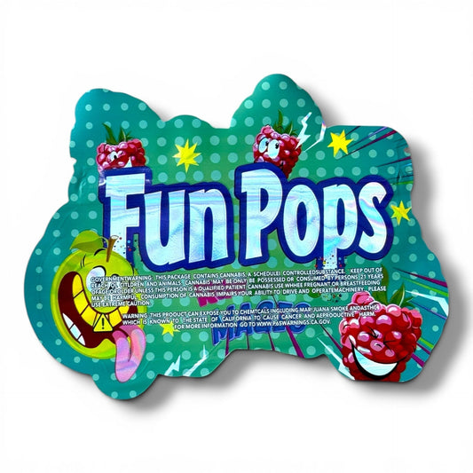 Fun Pops Raz Apple Magic 3.5g shape bags