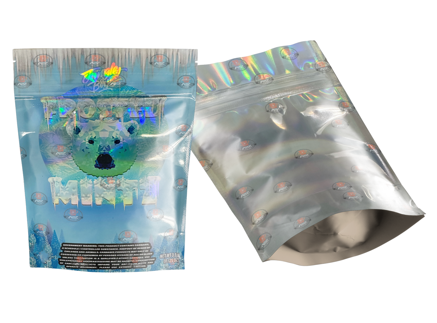 Jungle Boys Frosted Mintz Mylar bag 3.5g Packaging Only
