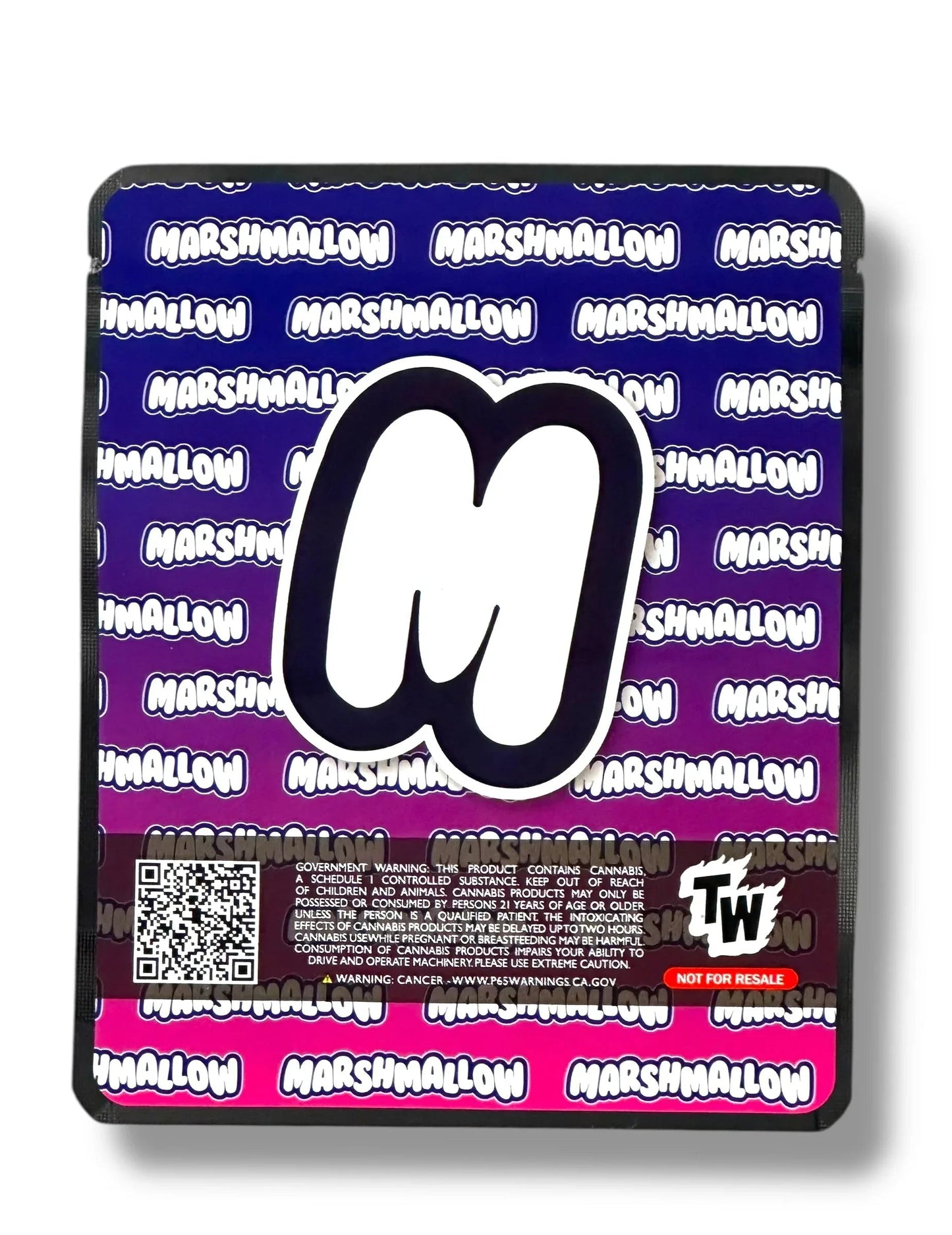 Sprinklez Super Sour Berry Marshmallow 3.5G Mylar Bags -With stickers and label - Black Unicorn Hub