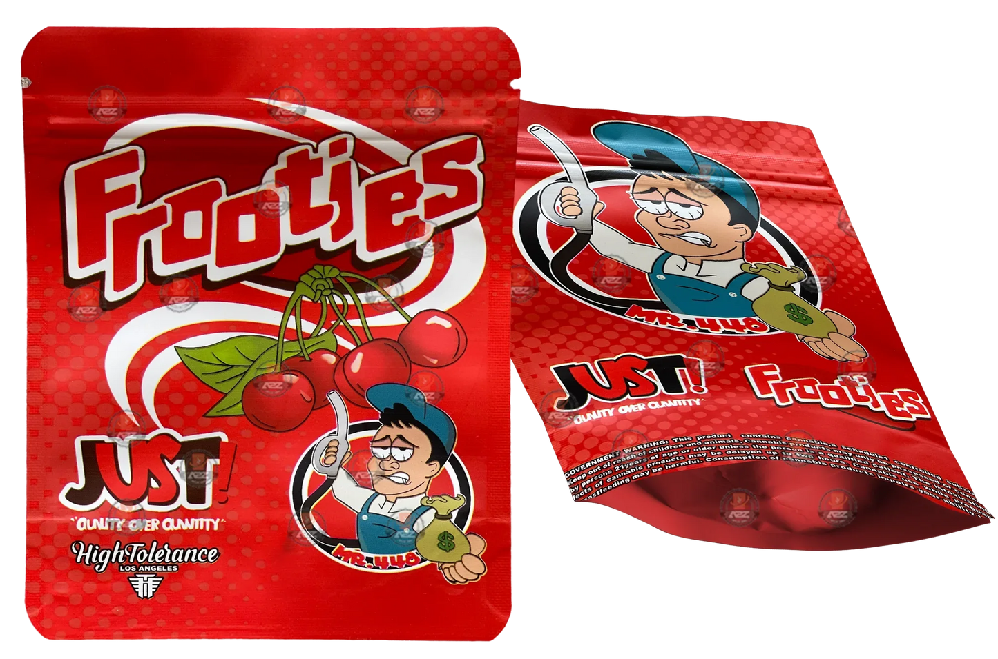 Frooties 3.5g Mylar Bag High Tolerance- Packaging Only - Black Unicorn Hub