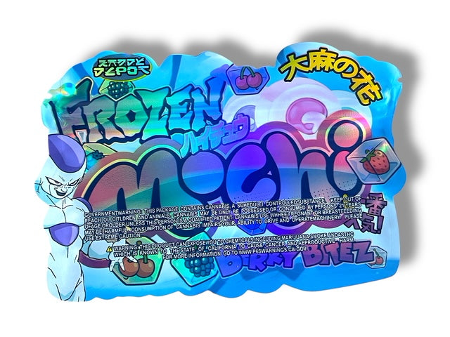 Frozen Mochi Mylar Bag 3.5g shape bags Kandy Depot