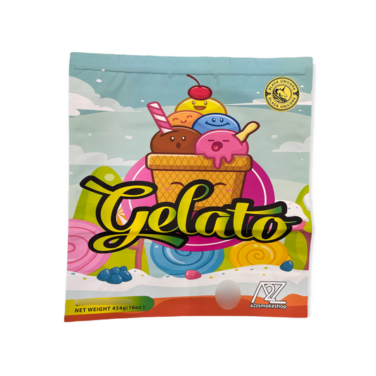 Black Unicorn - Pound Bag (Large)-Gelato Mylar bag 1LBS - 16OZ (454g)