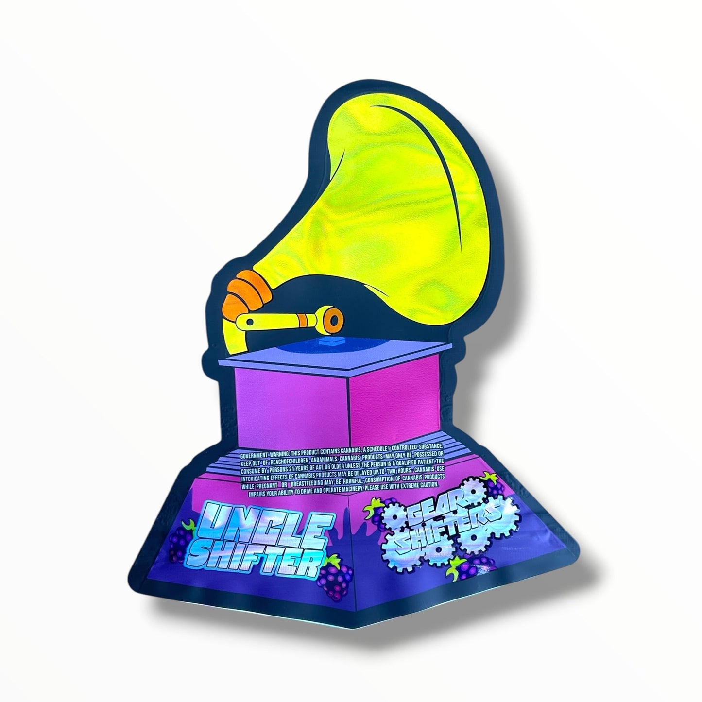 Uncle Shifter Bubble Tape Bag 3.5g shape bags Gushing Grape