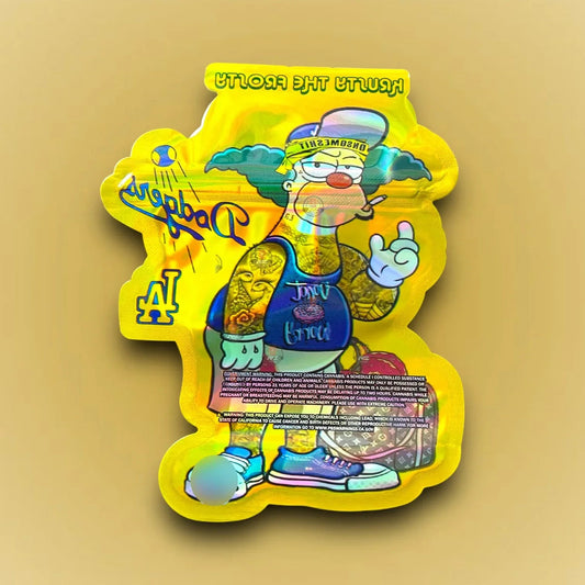 Krusty The Frosty Dodgers 3.5G Mylar Bags- On Some Shit - Black Unicorn Hub