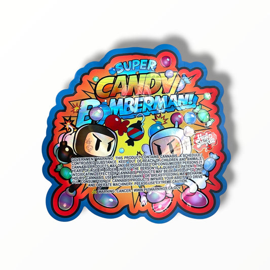 Super Candy Bomberman 3.5g shape bags