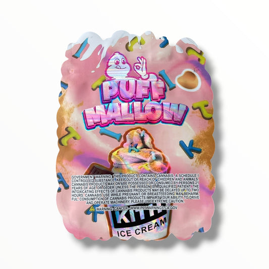 Puff Mallow Kith Ice Cream 3.5g shape bags
