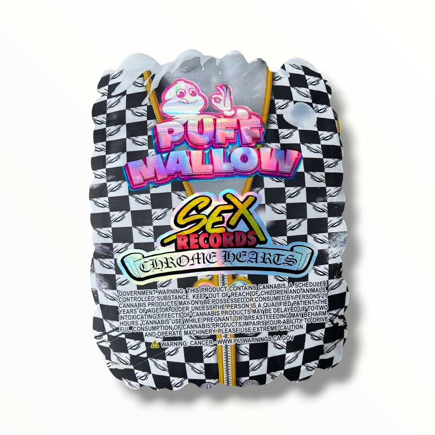 Puff Mallow Sex Records Chrome Hearts 2.0 - 3.5g shape bags