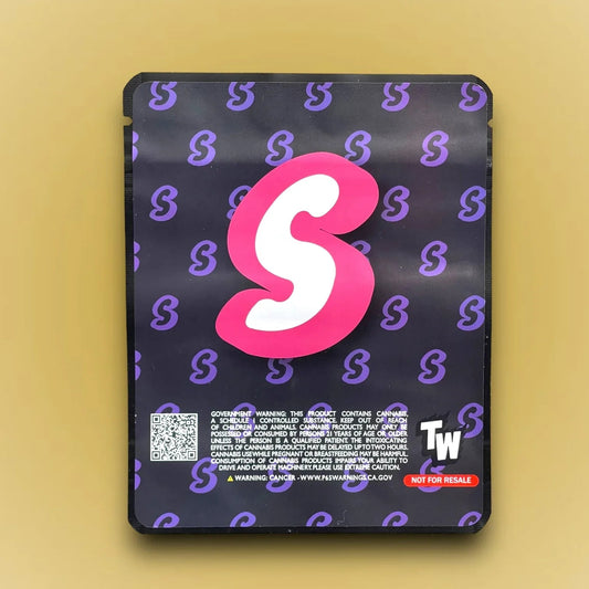 Sprinklez Brooklyn Blackout Cake 3.5G Mylar Bags -With stickers and labels - Black Unicorn Hub