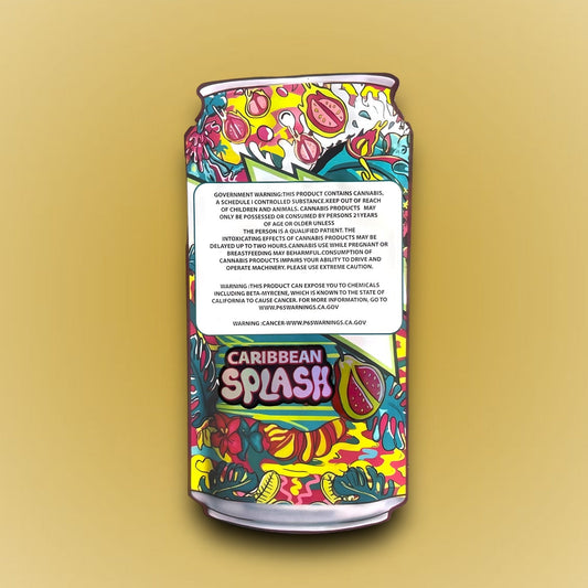 MSK Mules Caribbean Splash 3.5g Mylar Bag Holographic