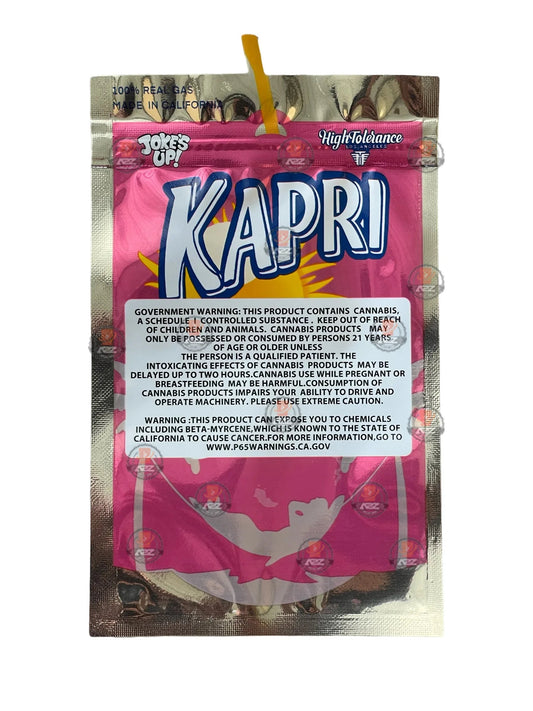 Kapri Pink Lemonade 3.5g Mylar bag High Tolerance-Jokes up - Black Unicorn Hub