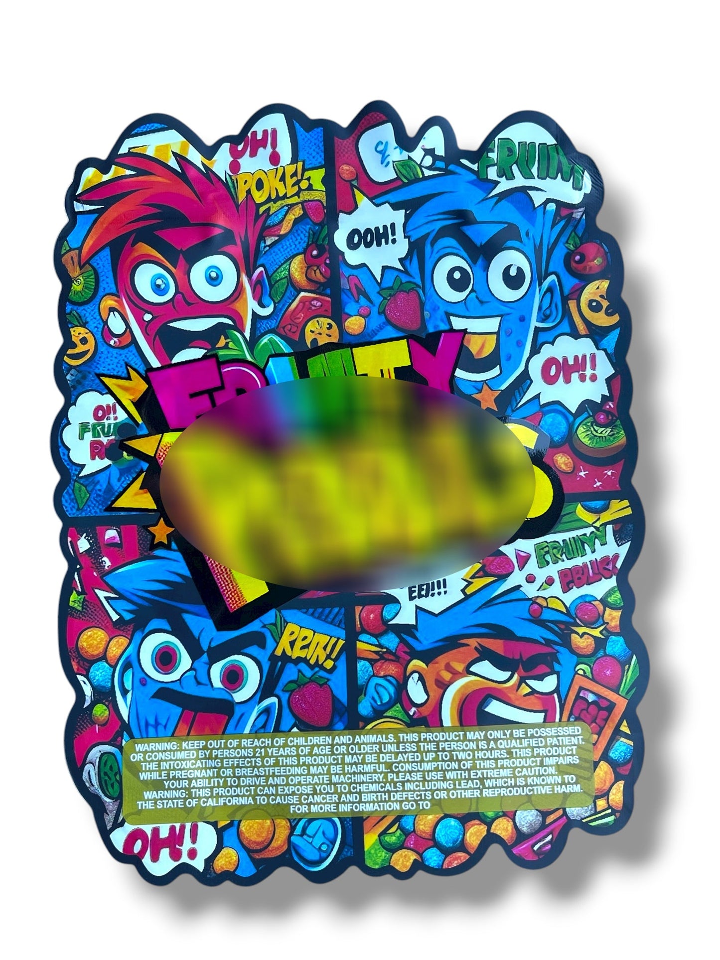 Cereal Bag 1 OZ 28G Mylar empty Mylar bag 1 ounce (50 Count)