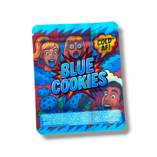 Blue Cookies 3.5g Mylar Bags-Packaging only