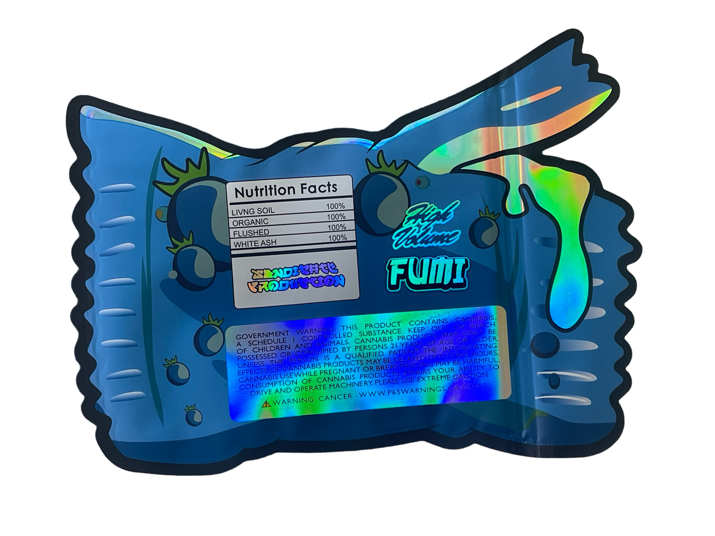 Mora Fresa Mylar Bag 1 OZ 28G (50 Count) Fumi High Volume