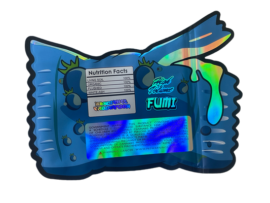 Mora Fresa Mylar Bag 1 OZ 28G (50 Count) Fumi High Volume