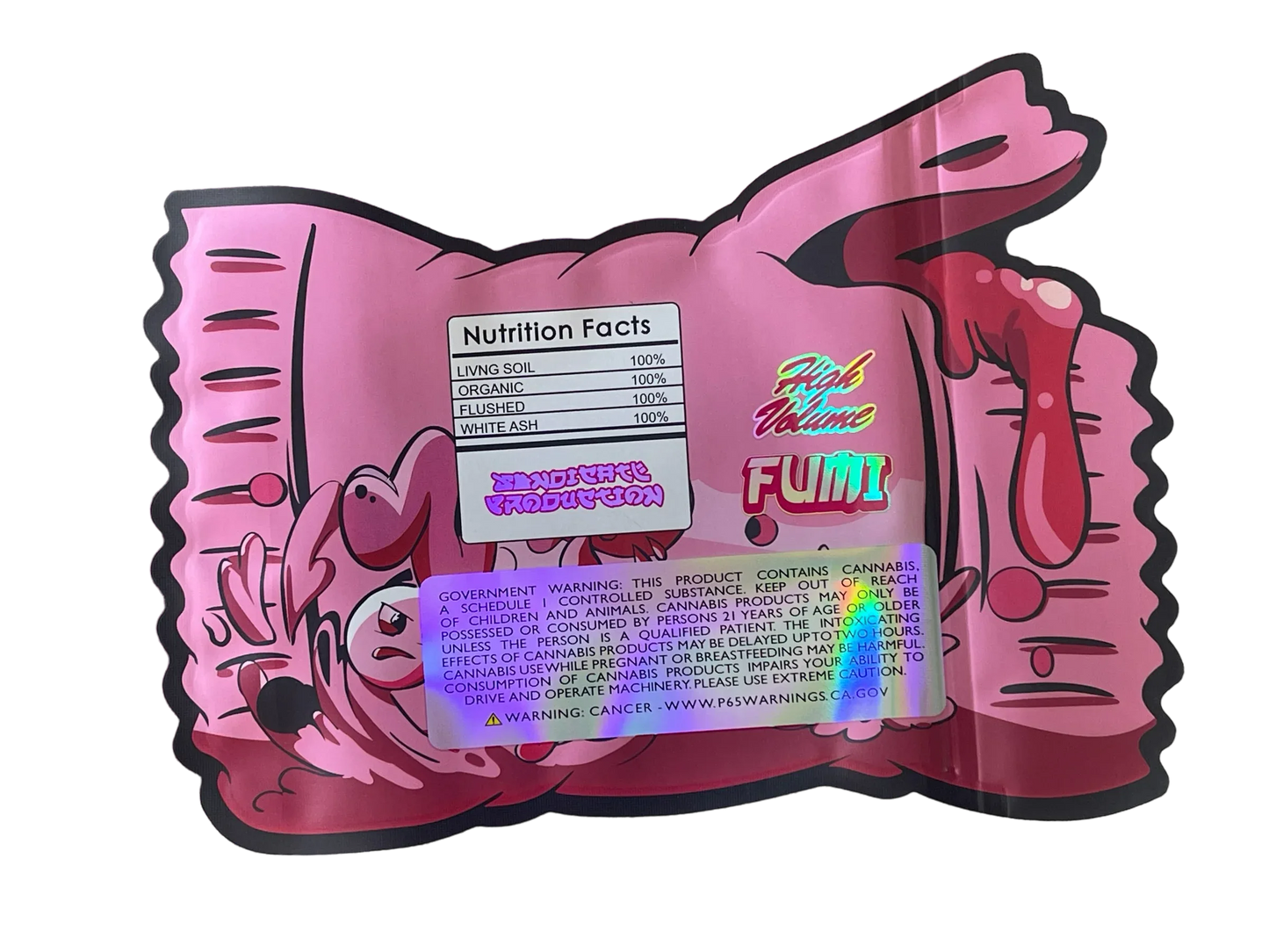 Chicle Mylar Bag 1 OZ 28G (50 Count) Fumi High Volume - Black Unicorn Hub