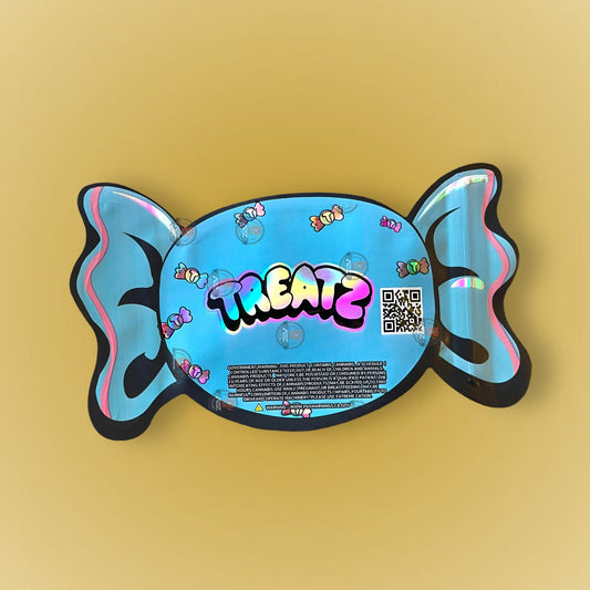 Penny Candy Original 3.5G Mylar Bags Cut Out-Holographic