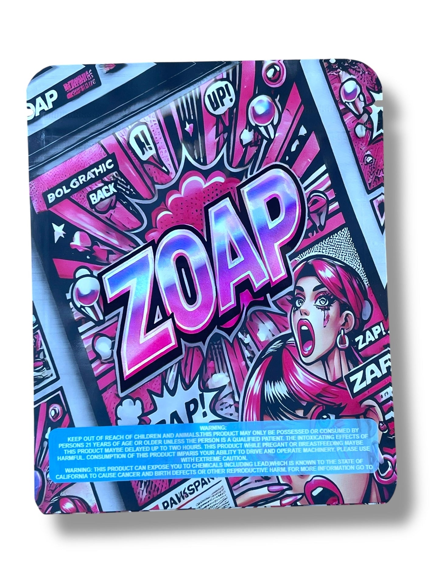 Zoap 3.5g Mylar Bag- Packaging Only