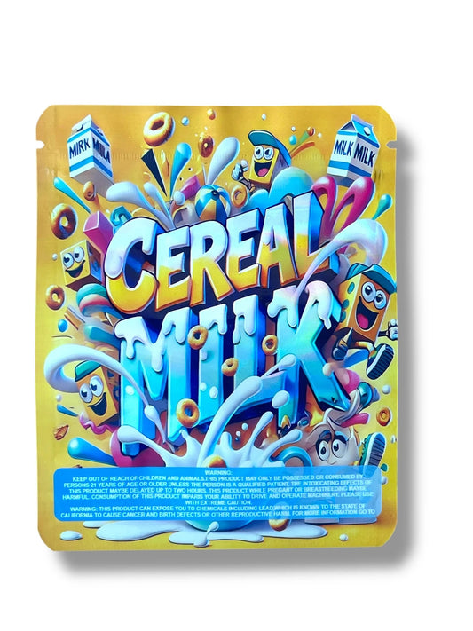 Cereal Milk 3.5g Mylar Bag- Packaging Only - Black Unicorn Hub