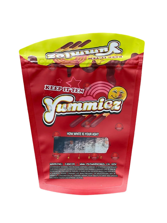 Yummiez 3.5g Mylar Bag Cut Out-The Ten - Black Unicorn Hub
