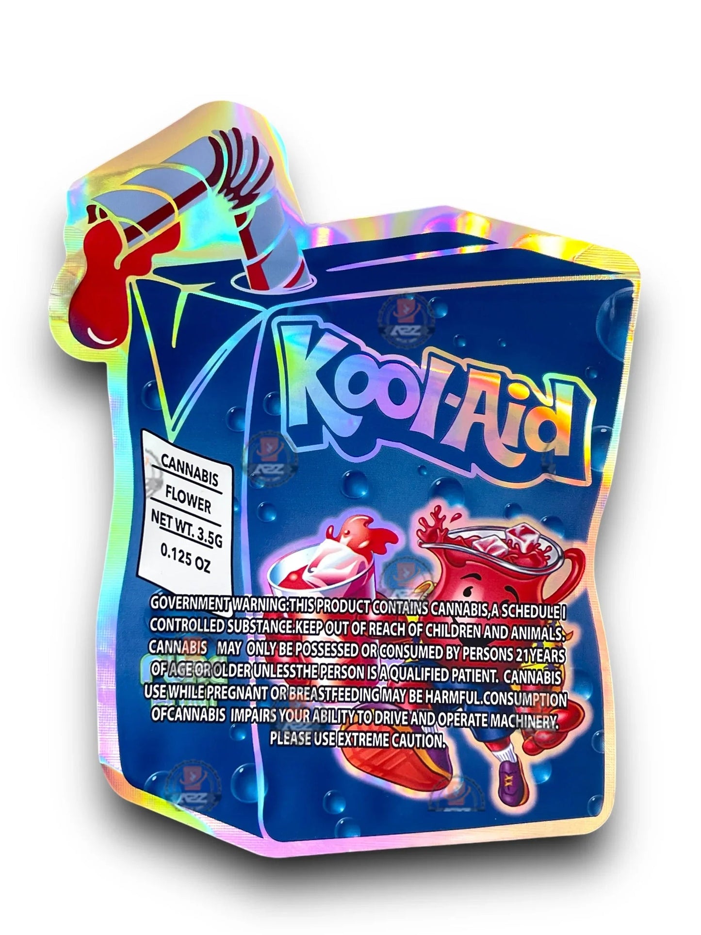 Kool Aid Mylar Bags 3.5g Holographic - Black Unicorn Hub