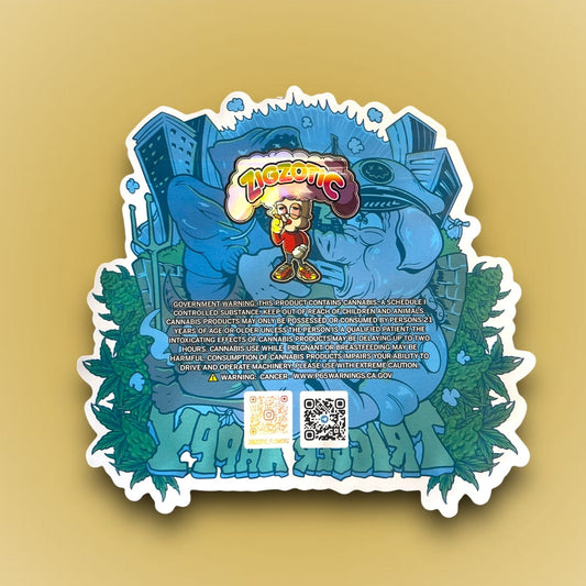 Trigger Happy 3.5G Mylar Bags - Zigzotic Packaging Only