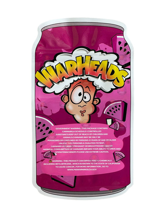 Warheads Sours Watermelon Punch 3.5g Mylar Bag - Black Unicorn Hub