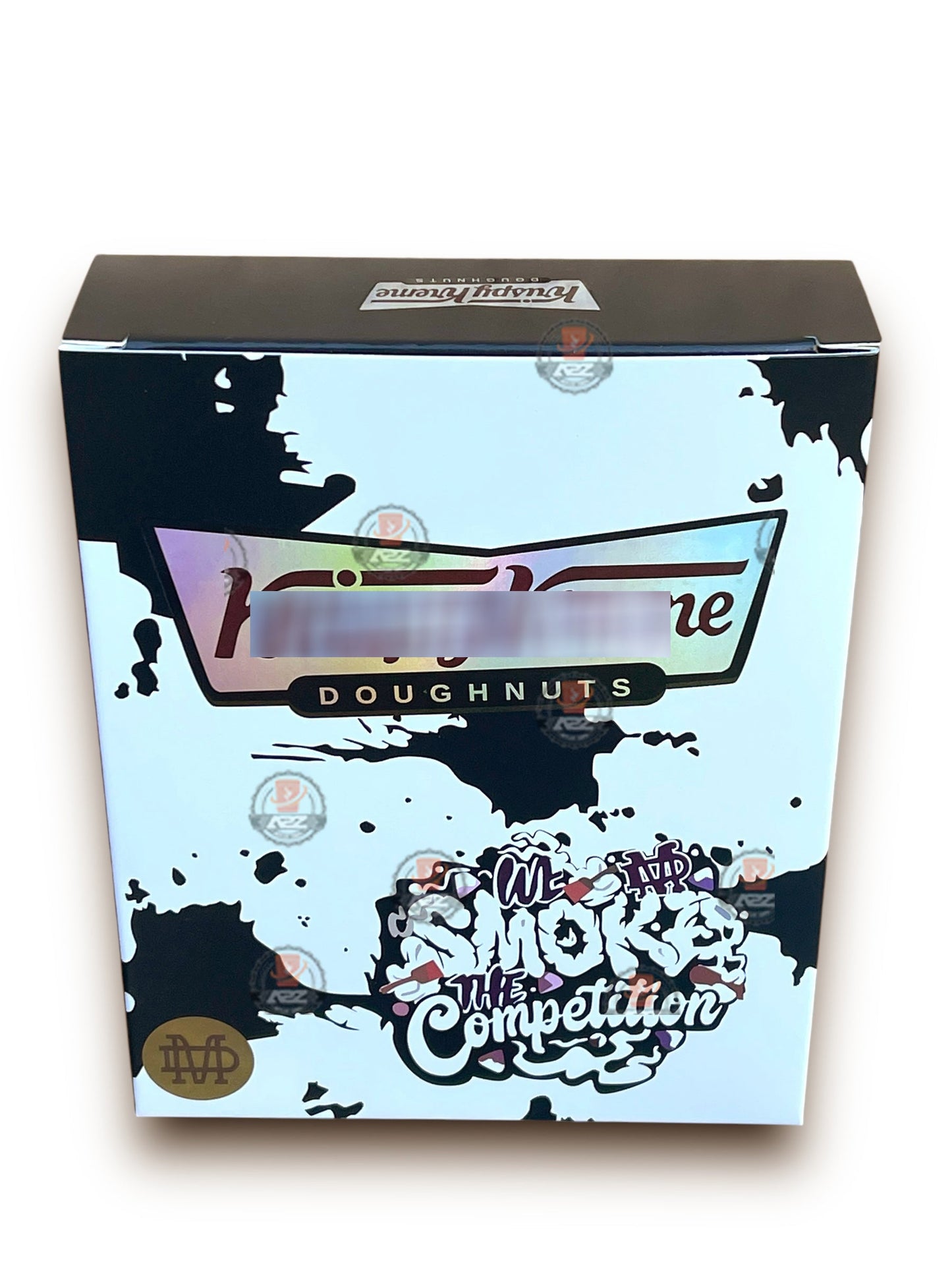 K Kreme Mylar Bags with Boxes 3.5g Box Packaging Holographic