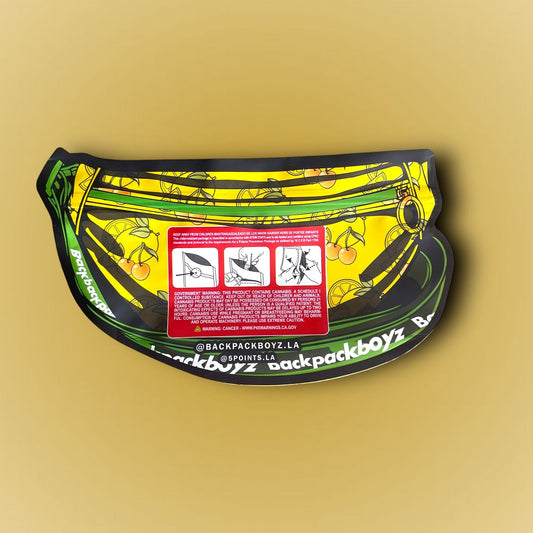 Lemon Cherry Gelato 7 G Mylar Bags Backpack Boyz