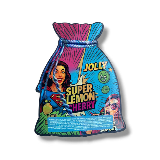 Super Lemon Cherry 1 OZ 28G empty Mylar bag 1 ounce (50 Count)