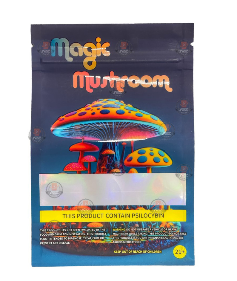 Magic Mushroom Mylar bags Empty Packaging #3