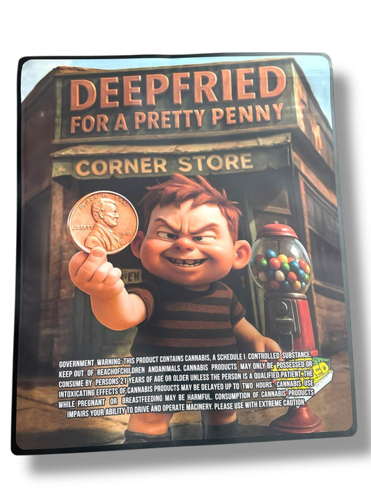 Deep Fried Honey For A Pretty Penny 1 LBS - 16OZ (454g) Sticker Bags