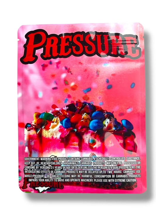 Pressure Cheescake 1 OZ 28G empty Mylar bag 1 ounce (50 Count) - Black Unicorn Hub