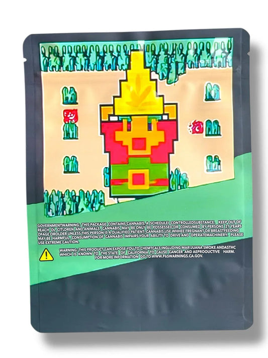 Legend of ZA Pack 1 OZ 28G empty Mylar bag 1 ounce (50 Count) Zatendo - Black Unicorn Hub