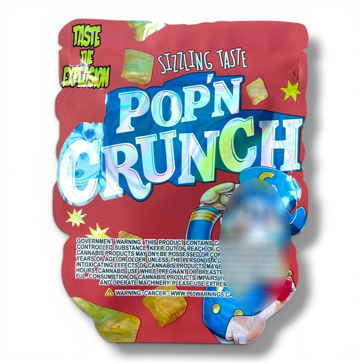 Popn Crunch 3.5g shape bags