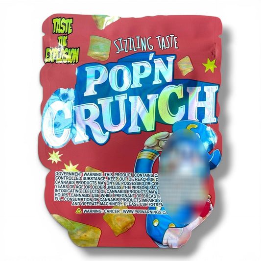 Popn Crunch 3.5g shape bags