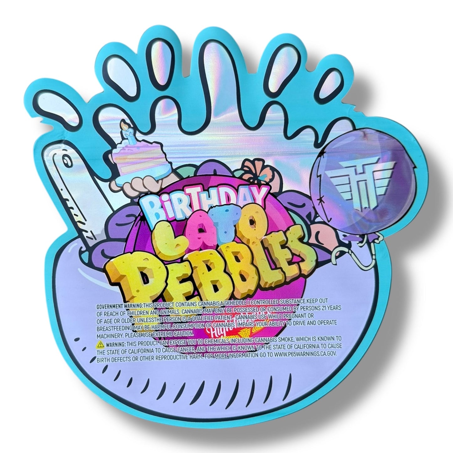 Kandy Depo Birthday Lato Mylar Bag 3.5g shape bag