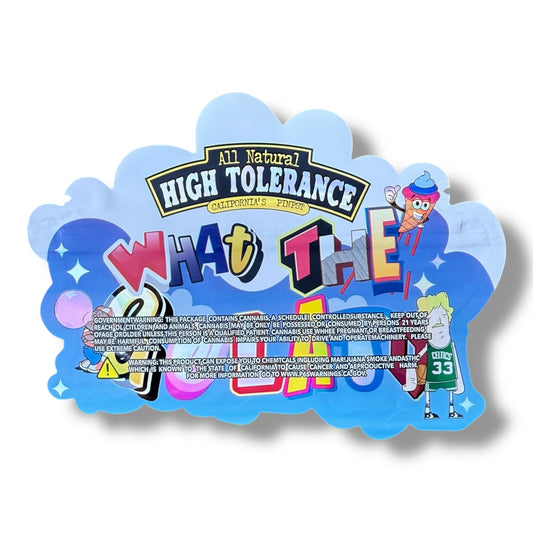 High Tolerance What the Gelato Mylar Bag 3.5g shape bag