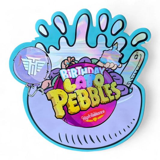 Birthday Lato Mylar Bags with Boxes 3.5g Box Packaging High Tolerance - Black Unicorn Hub