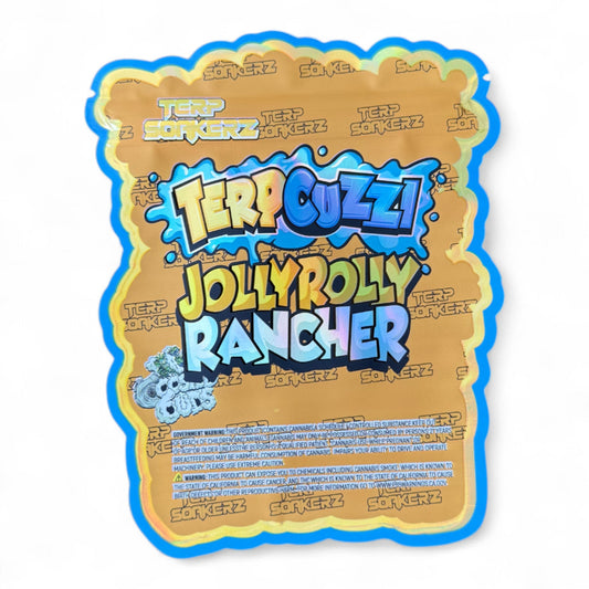 TerpCuzzi Mylar Bag 3.5g shape bag