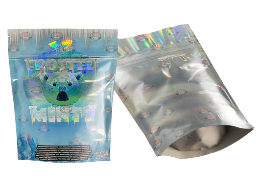 Jungle Boys Frosted Mintz Mylar bag 3.5g  Packaging Only