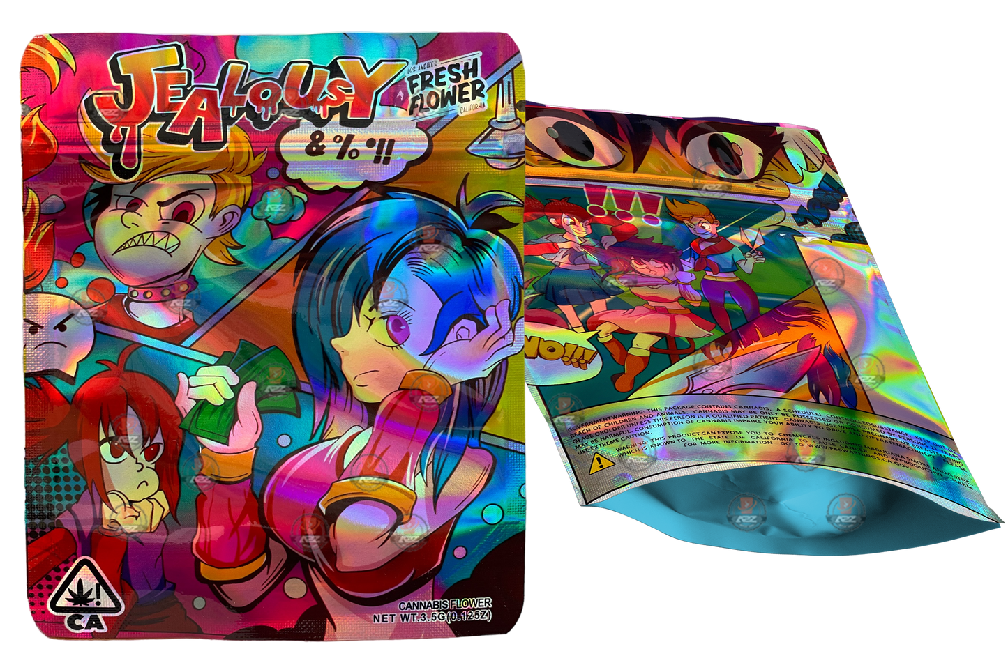 Products Jealousy 3.5g Mylar Bag