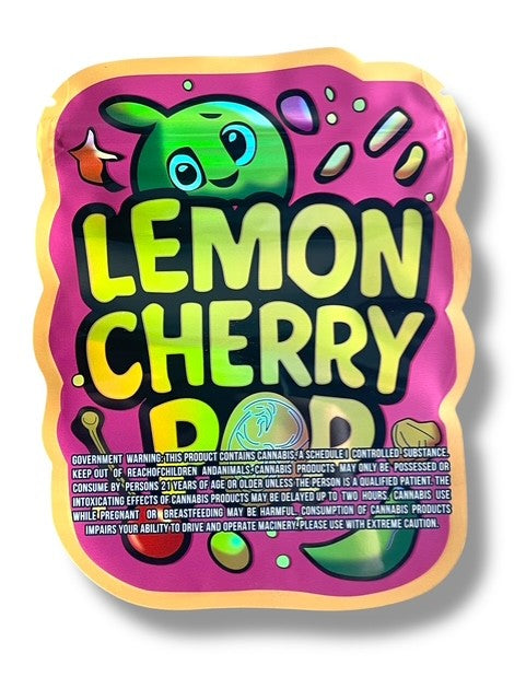 Lemon Cherry Pop Bag 3.5g shape bags