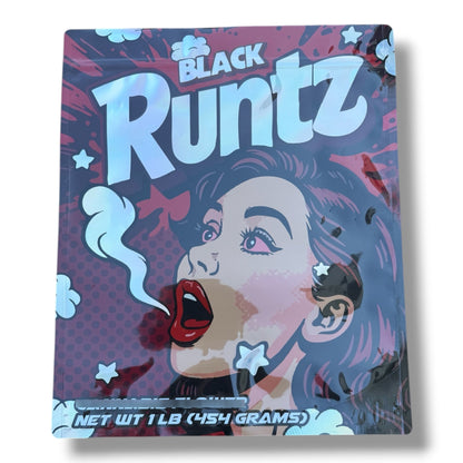 Black R Pound Bag (Large) 1LBS - 16OZ (454g) Packaging only