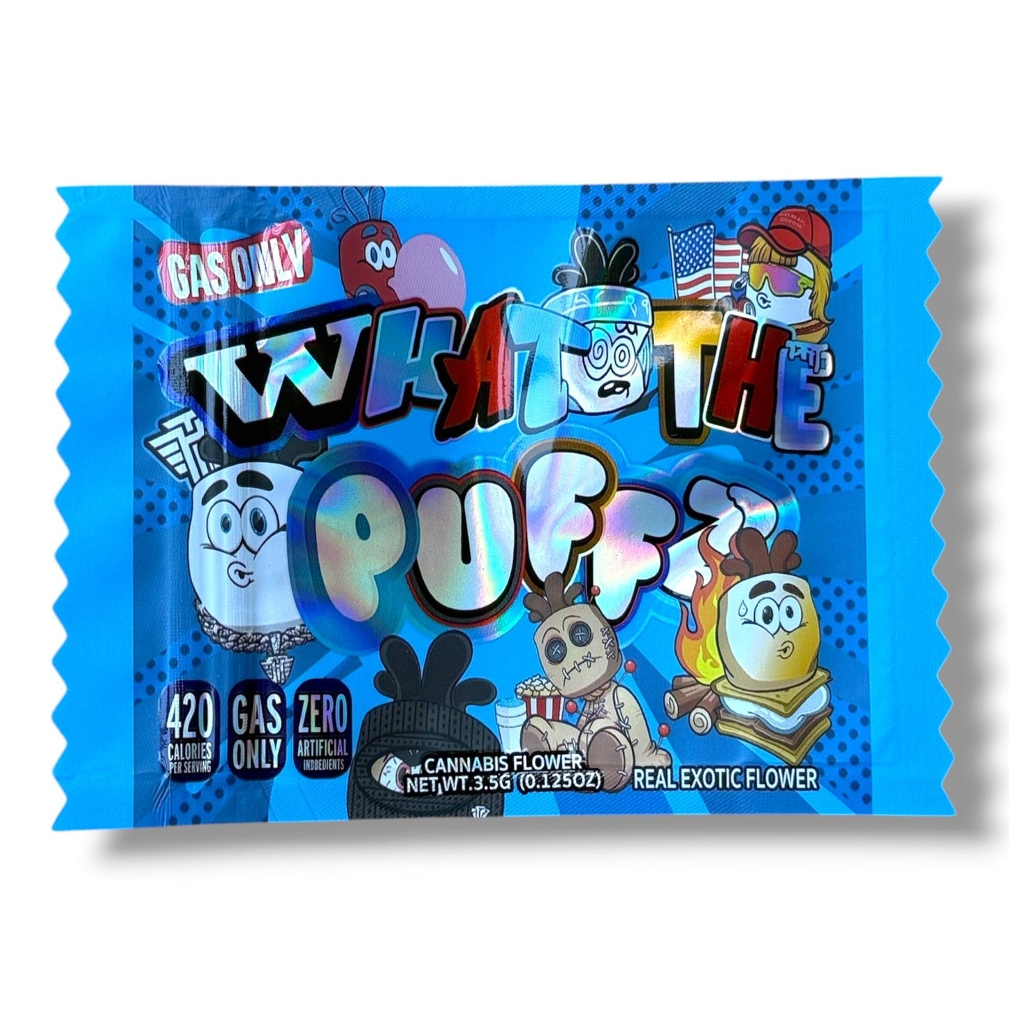 What The Puffs 3.5g shape bags Gas Only