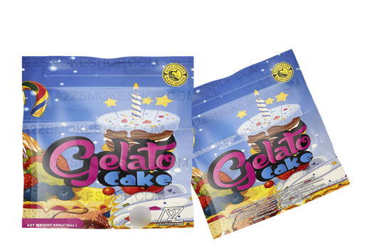 Black Unicorn - Pound Bag (Large)-Gelato Cake Mylar bag  1LBS - 16OZ (454g)