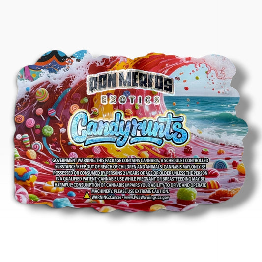 Don Merfos Exotics Cherry Runts 3.5g shape bags