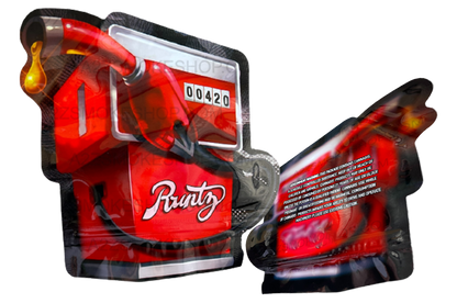 420 Cut Out Mylar Bags 3.5g Die cut