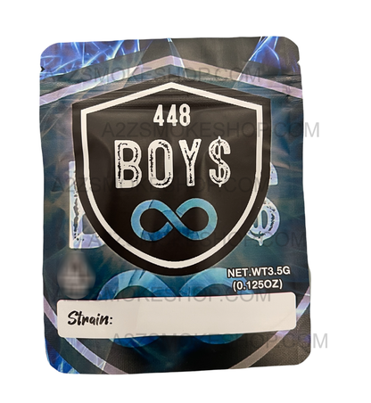 448 Boys Mylar bag 3.5g Packaging Only