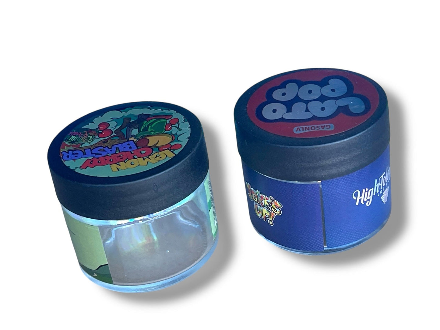 Variety Pack Exotics Glass Jars - Varity Pack 16 Strains in box Empty Jars