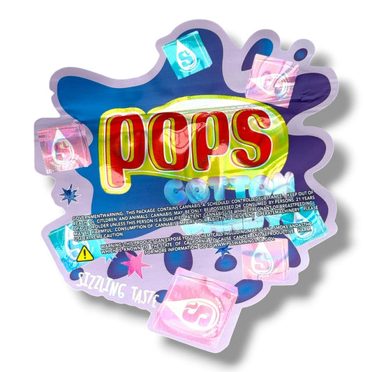 Pops Cotton Candy 3.5g shape bags